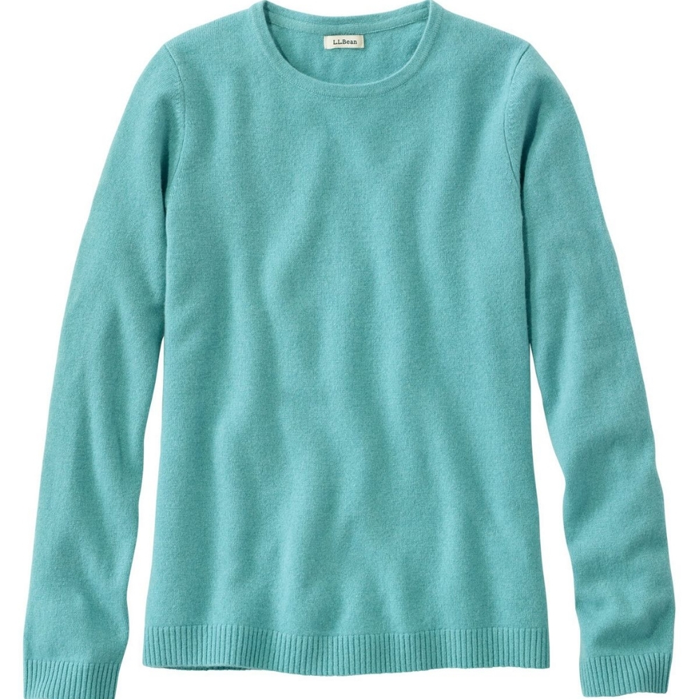 LL Bean Classic Cashmere Sweater, Crewneck